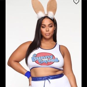 Sexy space jam bunny rabbit costume